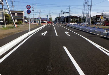 都市計画道路舗装工事（分割3号）